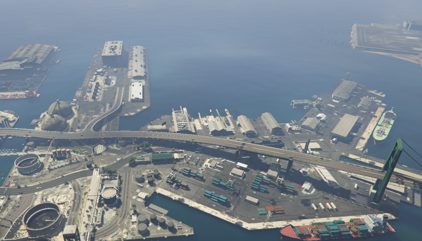 Where is Elysian Island in GTA 5?